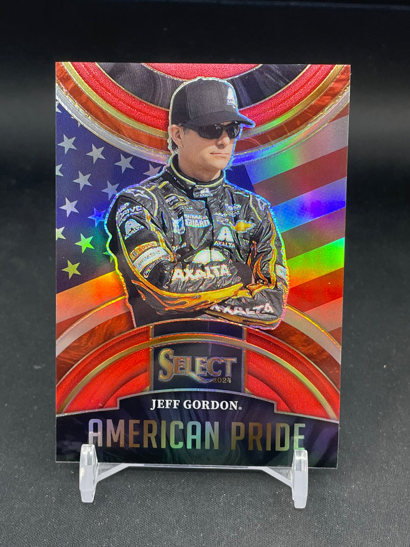2024 PANINI SELECT - RED PRIZM - AMERICAN PRIDE - J. GORDON - #29 - #'D/99