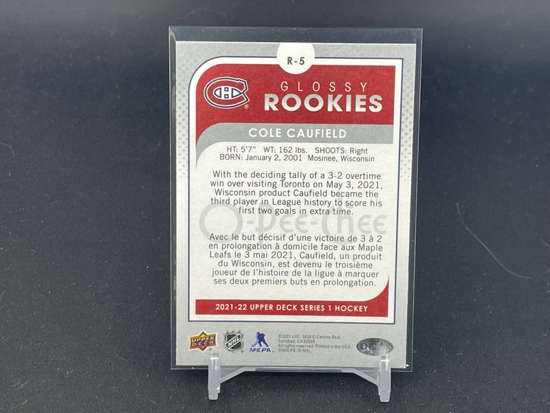 2021 UPPER DECK SERIES ONE - GLOSSY ROOKIES - C. CAUFIELD -