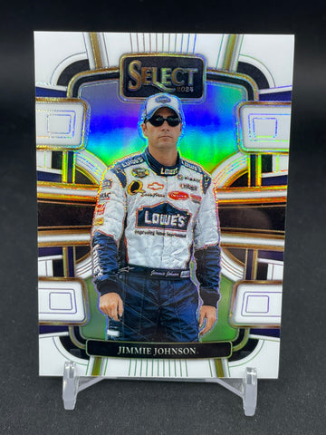 2024 PANINI SELECT - WHITE PRIZM - J. JOHNSON - #91 - #'D/99