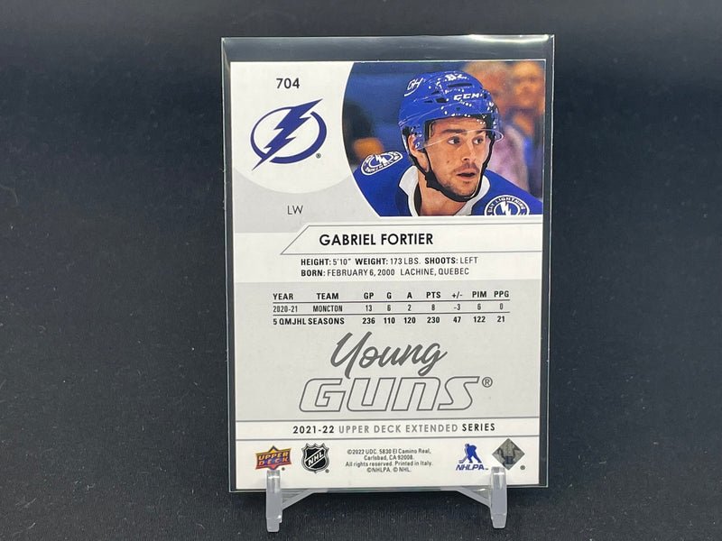2021 UPPER DECK EXTENDED SERIES - YOUNG GUNS - G. FORTIER -