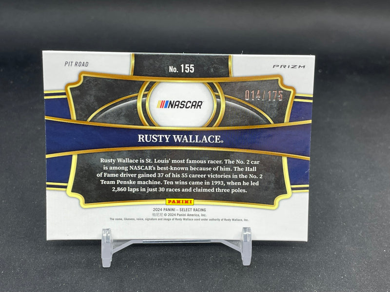 2024 PANINI SELECT - BLUE PRIZM - R. WALLACE - #155 - #'D/175