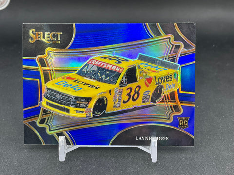 2024 PANINI SELECT - BLUE PRIZM - L. RIGGS - #127 - #'D/175 - RC