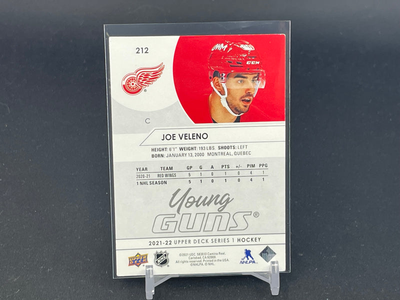 2021 UPPER DECK SERIES ONE - YOUNG GUNS - J. VELENO -