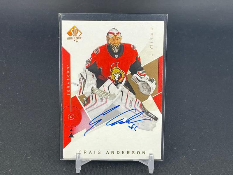2018 UPPER DECK SP AUTHENTIC - LIMITED - C. ANDERSON -