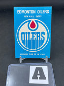 1979 O-PEE-CHEE - EDMONTON OILERS CHECKLIST -