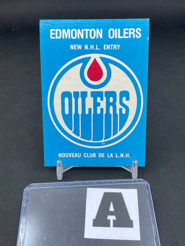 1979 O-PEE-CHEE - EDMONTON OILERS CHECKLIST - #82