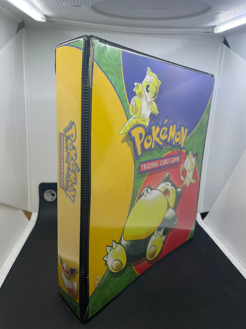 1999 POKEMON WIZARDS OF THE COAST BINDER (IN USED CONDITION)