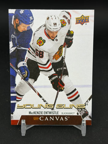 2020 UPPER DECK SERIES TWO - UD CANVAS - YOUNG GUNS - M. ENTWISTLE - #C238 - RC