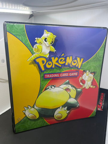 1999 POKEMON WIZARDS OF THE COAST BINDER (IN USED CONDITION)