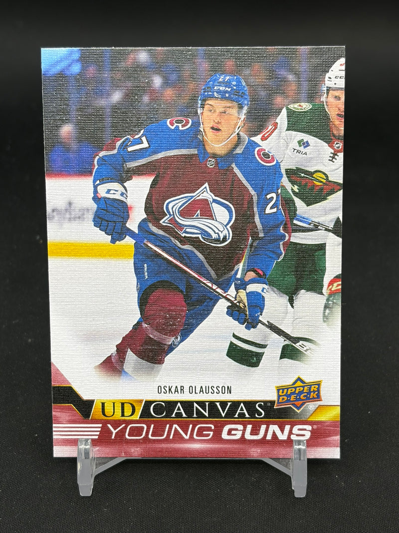 2022 UPPER DECK EXTENDED SERIES - UD CANVAS - YOUNG GUNS - O. OLAUSSON -