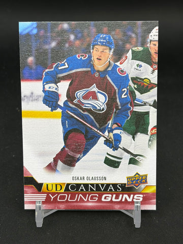2022 UPPER DECK EXTENDED SERIES - UD CANVAS - YOUNG GUNS - O. OLAUSSON - #C372 - RC