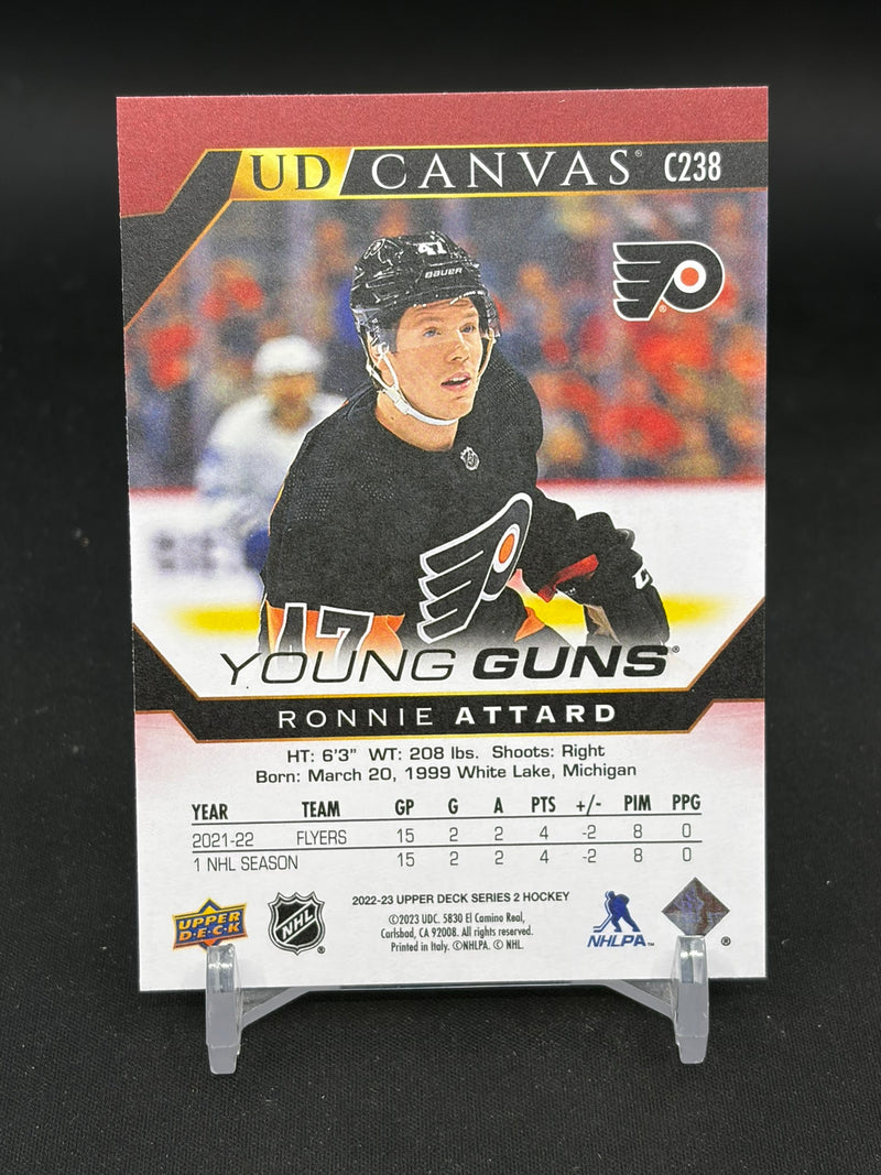 2022 UPPER DECK SERIES TWO - UD CANVAS - YOUNG GUNS - R. ATTARD -