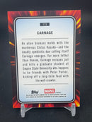 2025 TOPPS CHROME MARVEL - SPIDER WEB REFRACTOR - CARNAGE - #173 - #'D/399
