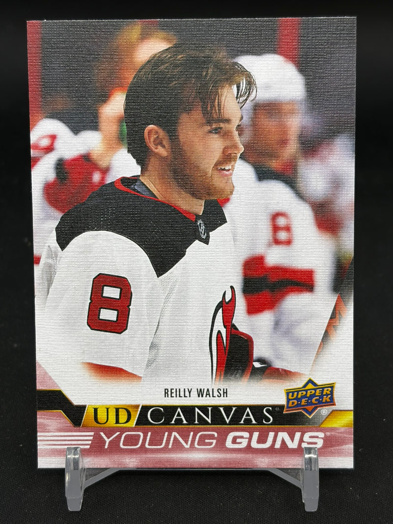 2022 UPPER DECK SERIES TWO - UD CANVAS - YOUNG GUNS - R. WALSH -