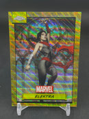 2024 TOPPS CHROME MARVEL - GOLD WAVE REFRACTOR - ELEKTRA - #79 - #'D/50