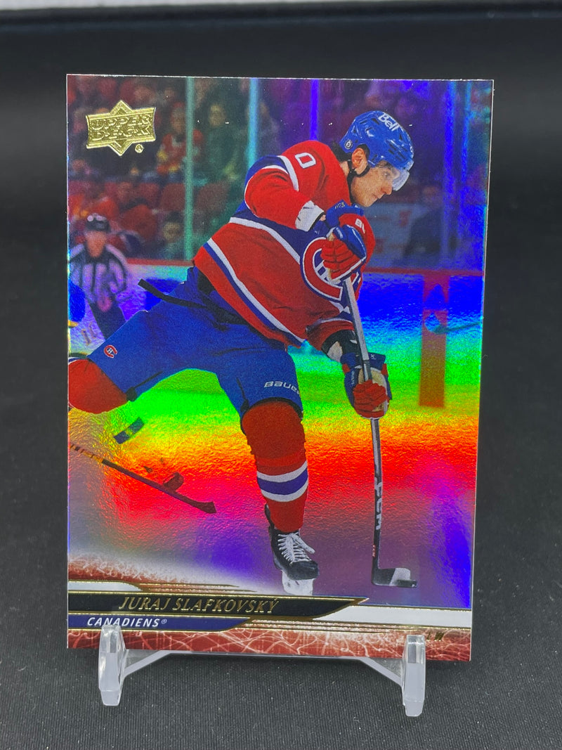2024 UPPER DECK SERIES ONE - SILVER FOIL - J. SLAFKOVSKY -