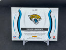 2021 PANINI CERTIFIED - RED - FRESHMAN FABRICS - T. LAWRENCE - #201 - #'D/30 - RELIC - AUTOGRAPH - RC