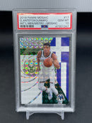 2019 PANINI MOSAIC - MOSAIC PRIZM - INTERNATIONAL MEN OF MASTERY - G. ANTETOKOUNMPO -