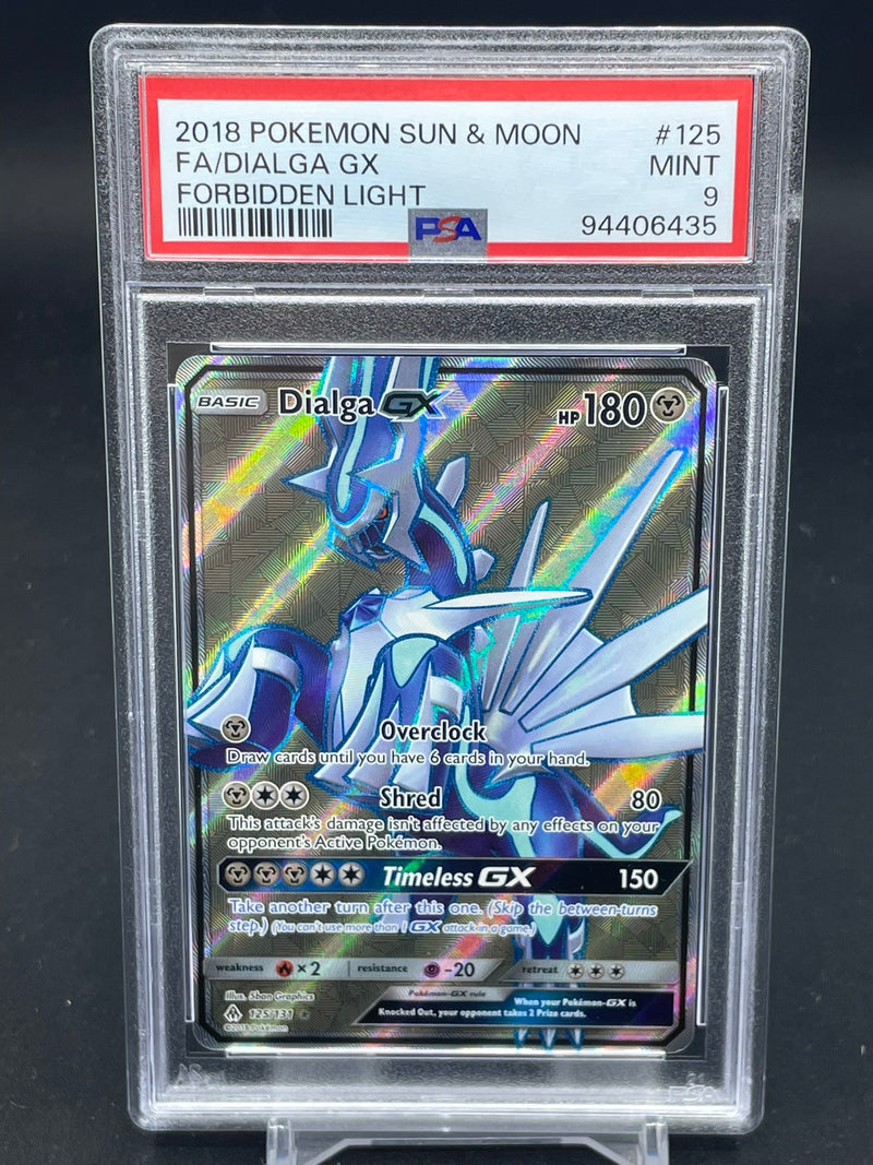 POKEMON - FORBIDDEN LIGHT - DIALGA GX - FULL ART -