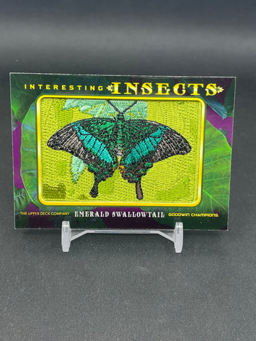 2022 UPPER DECK GOODWIN CHAMPIONS - INTERESTING INSECTS - EMERALD SWALLOWTAIL - #IP-85