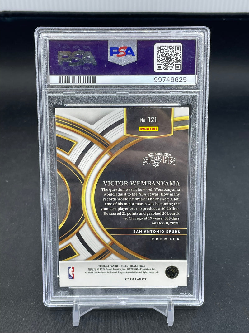 2023 PANINI SELECT - SILVER PRIZM - V. WEMBANYAMA -