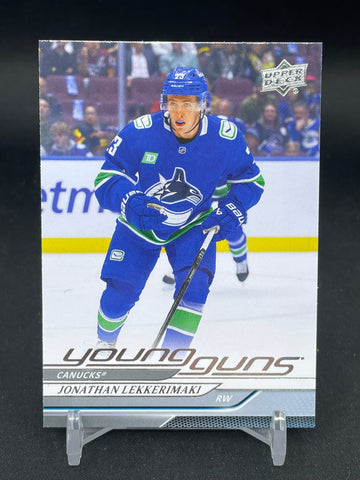 2024 UPPER DECK EXTENDED SERIES - YOUNG GUNS - J. LEKKERIMAKI - #706 - RC