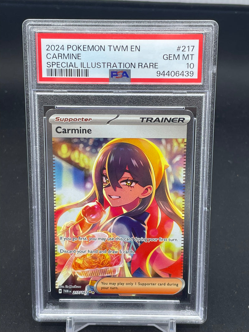 POKEMON - TWILIGHT MASQUERADE - CARMINE - SPECIAL ILLUSTRATION RARE -