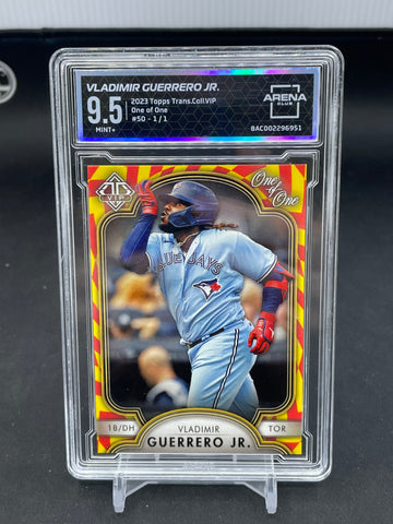 2023 TOPPS TRANCENDENT VIP - ONE OF ONE - V. GUERRERO JR. - #50 - #'D/1 - AC 9.5