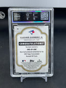 2023 TOPPS TRANCENDENT VIP - ONE OF ONE - V. GUERRERO JR. - #50 - #'D/1 - AC 9.5