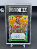 2024 PANINI TOTALLY CERTIFIED - MIRROR PLATINUM GOLD - ROOKIE ROLL CALL - K. GEORGE - #RC-KYS - #'D/10 - AUTOGRAPH - SGC 10 - RC