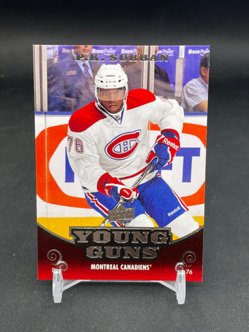 2010 UPPER DECK SERIES ONE - YOUNG GUNS - P. SUBBAN - #231 - RC