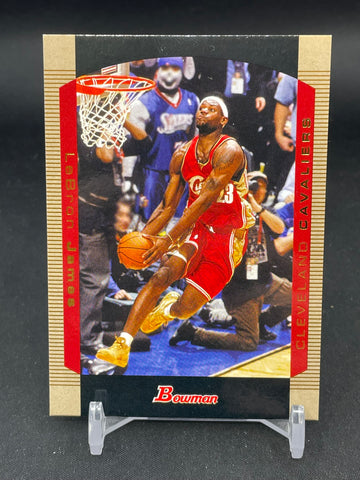 2004 BOWMAN - GOLD - L. JAMES - #23
