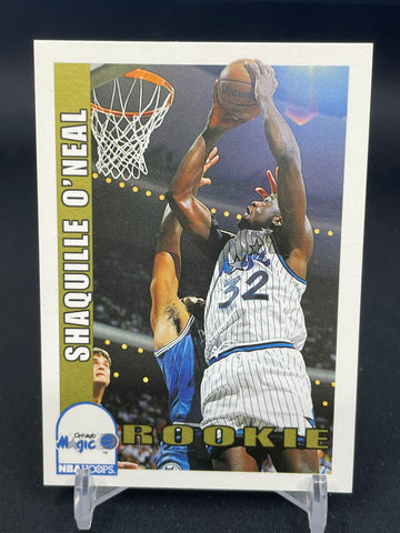 1992 SKYBOX NBA HOOPS - S. O'NEAL - #442 - RC