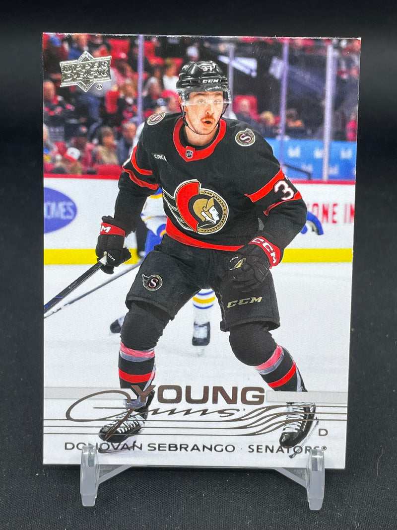 2025 UPPER DECK SERIES ONE - YOUNG GUNS - D. SEBRANGO -
