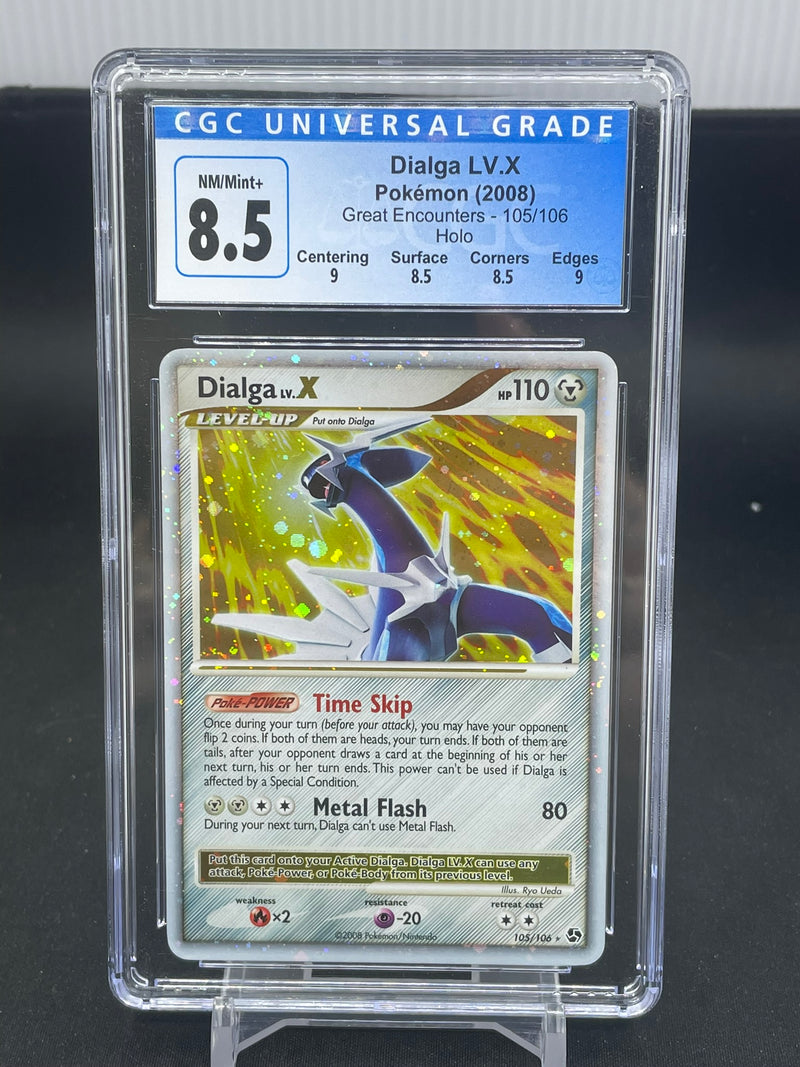POKEMON - GREAT ENCOUNTERS - DIALGA LV.X - HOLO -