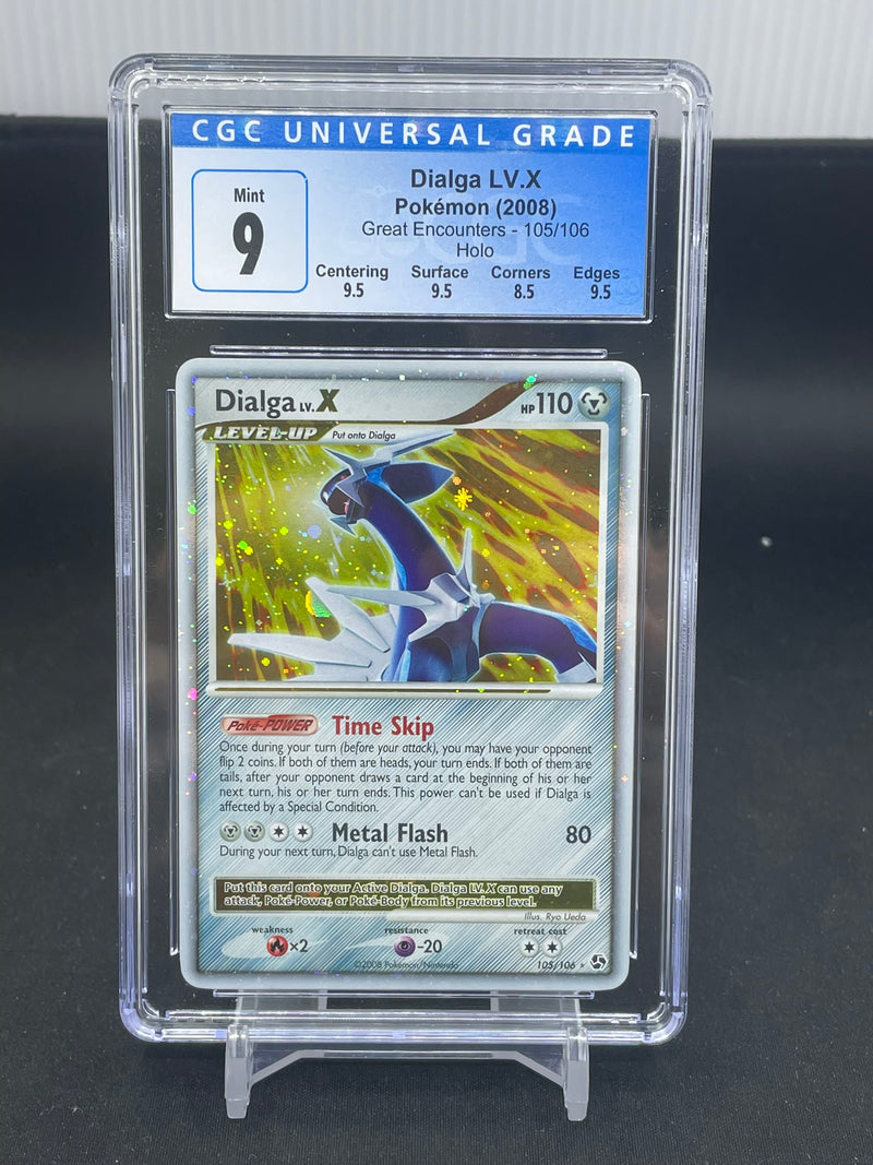 POKEMON - GREAT ENCOUNTERS - DIALGA LV.X - HOLO -