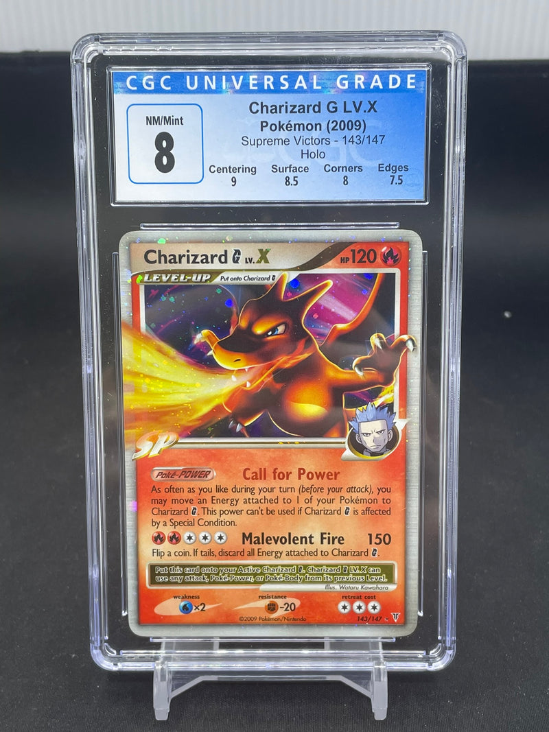 POKEMON - SUPREME VICTORS - CHARIZARD G LV.X - HOLO -
