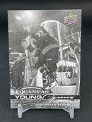 2025 UPPER DECK SERIES ONE - B/W - UD CANVAS - YOUNG GUNS - D. SEBRANGO -