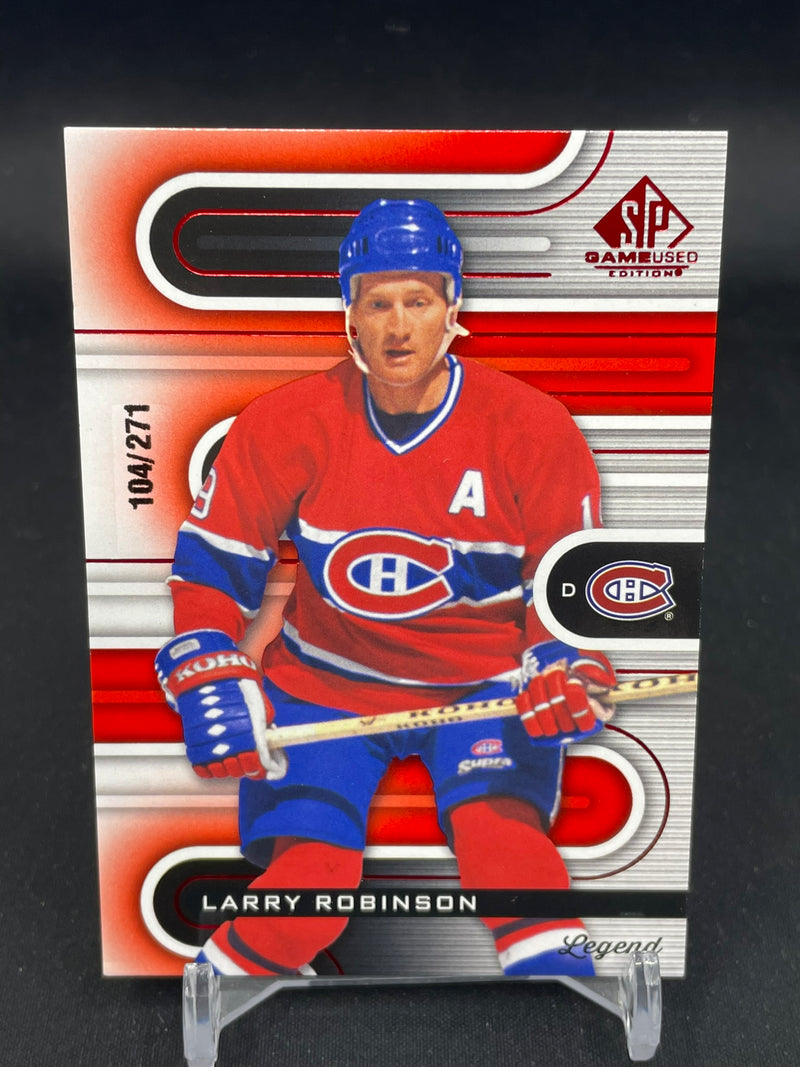 2022 UPPER DECK SP GAME USED - RED - L. ROBINSON - #146 - #'D/271