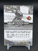 2025 UPPER DECK SERIES ONE - B/W - UD CANVAS - YOUNG GUNS - D. SEBRANGO -