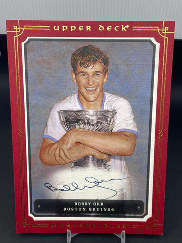 2008 UPPER DECK MASTERPIECES - BOX TOPPER - B. ORR - #XLA-OR - AUTOGRAPH