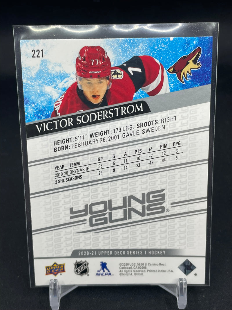 2020 UPPER DECK SERIES ONE - YOUNG GUNS - V. SODERSTROM -
