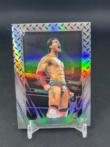 2026 TOPPS CHROME - DIAMOND PLATE REFRACTOR - BERTO