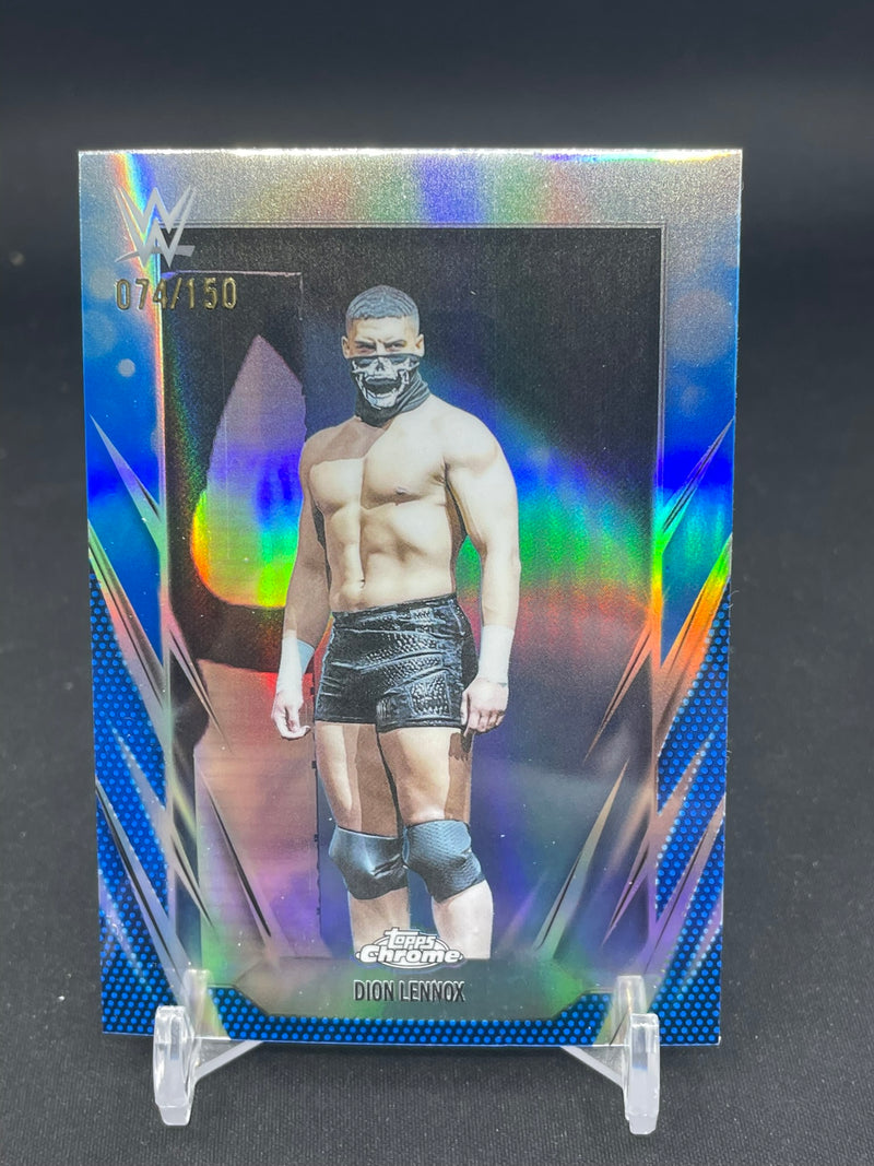 2026 TOPPS CHROME - BLUE REFRACTOR - DION LENNOX - #160 - #'D/150