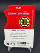 2014 UPPER DECK O-PEE-CHEE PLATINUM - STANLEY CUP CHAMPS DIE-CUT - D. KREJCI -