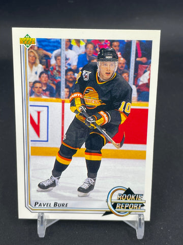1992 UPPER DECK - ROOKIE REPORT - P. BURE - #362 - RC