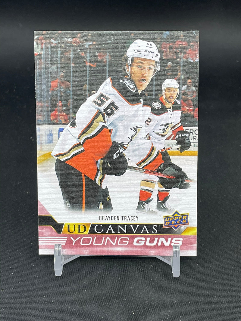 2022 UPPER DECK SERIES ONE - UD CANVAS - YOUNG GUNS - B. TRACEY -