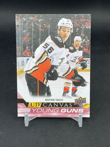 2022 UPPER DECK SERIES ONE - UD CANVAS - YOUNG GUNS - B. TRACEY - #C103 - RC