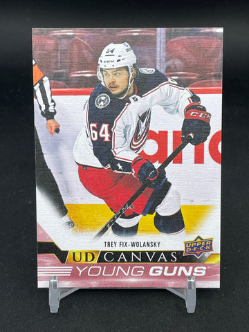 2022 UPPER DECK SERIES ONE - UD CANVAS - YOUNG GUNS - T. FIX-WOLANSKY - #C101 - RC