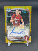 2025 TOPPS BOWMAN CHROME UNIVERSITY - GOLD MOJO - 1ST BOWMAN - L. SOMFAI - #CPA-LS - #'D/50
